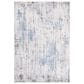 Safavieh Invista INV486F 4" x 6" Grey and Blue Area Rug, , large