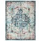 Safavieh Madison MAD447K 10" x 14" Navy and Light Blue Area Rug, , large