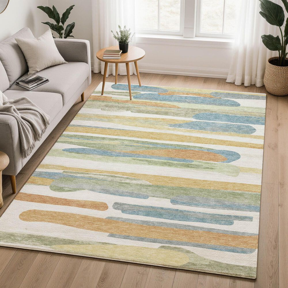 Dalyn Rug Company Kenner KN7 Ivory 9' x 12' Area Rug, , large