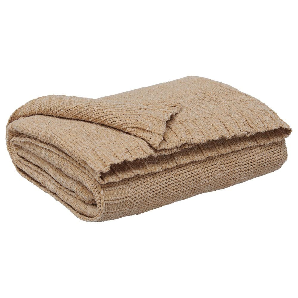 Ashley Anawood 50" x 60" Throw in Gold, , large