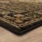 Karastan Spice Market Petra Charcoal 8" x 11" Area Rug, , large