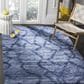 Safavieh Retro RET2144-6570 5" x 8" Blue and Dark Blue Area Rug, , large