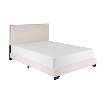 The Monday Company Full Upholstered Bed in Cream, , large