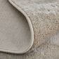 Feizy Micah 39LQF 12" x 18" Ivory and Silver Area Rug, , large