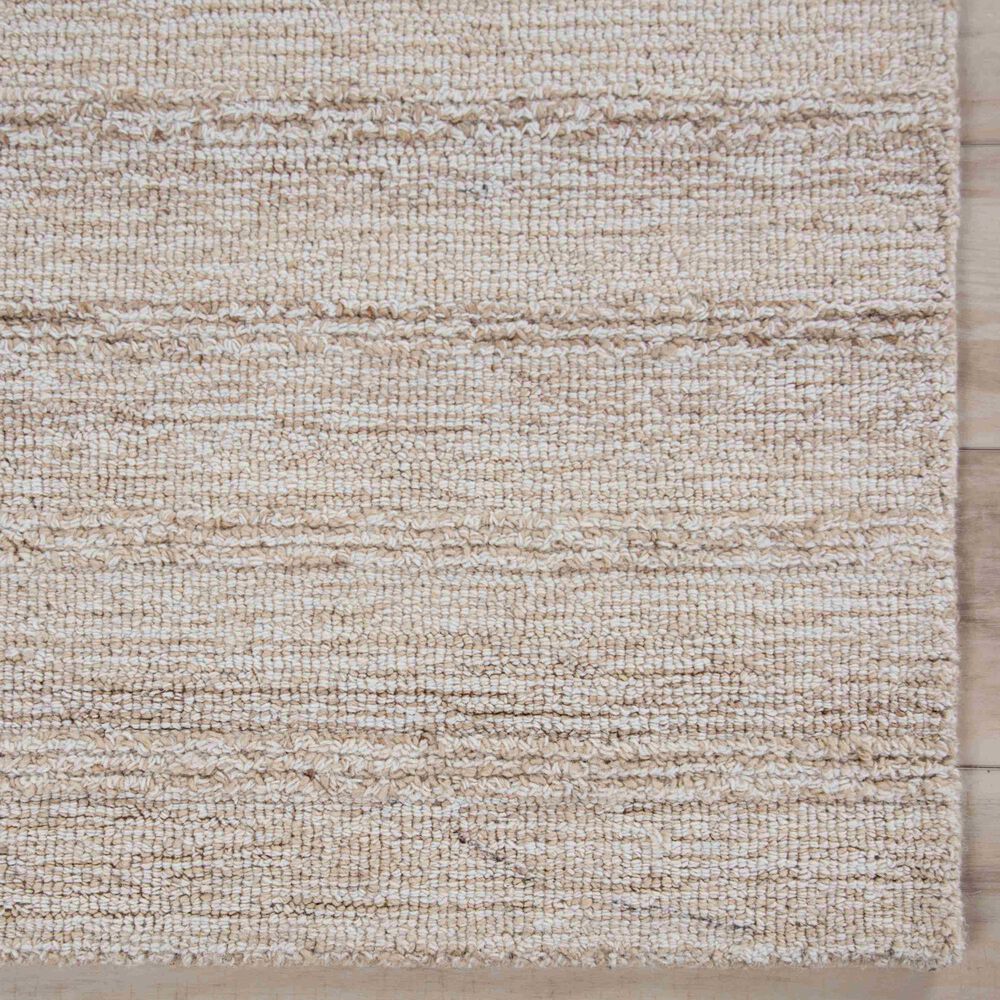 RIZZY Willow Brown, Ivory, Dark Brown and Beige 2'6" x 8' Runner, , large
