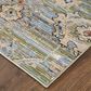 Feizy Melrose 7"10" x 10"3" Green and Ivory Area Rug, , large