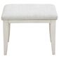Chapel Hill Camila Vanity Stool in Camila White, , large