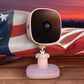 Night Owl Indoor Wi-Fi IP Plug In 1080p Deterrence Camera with 2-Way Audio - White, , large