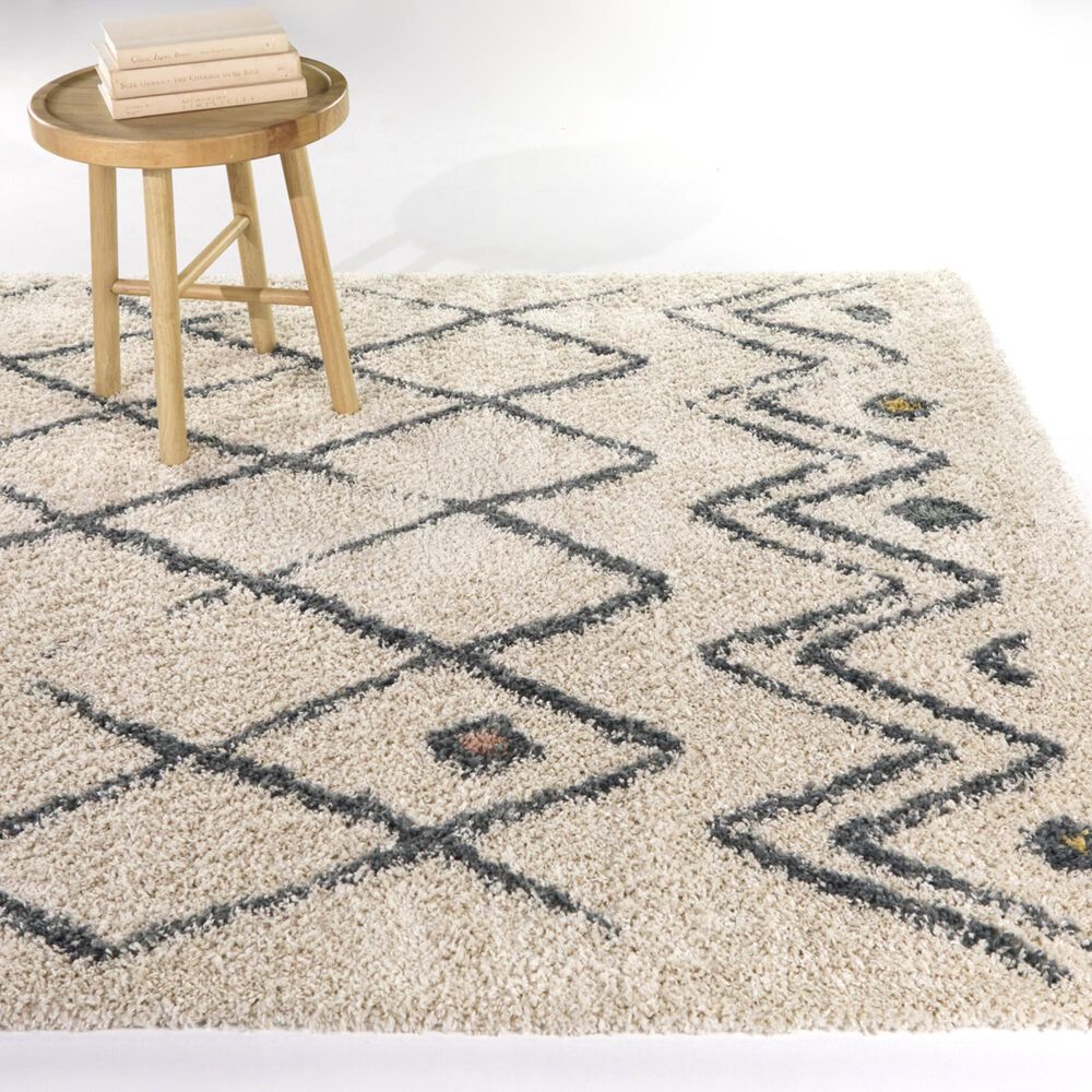 Balta Rugs Stella Buret Cream 5'3" x 7' Area Rug, , large