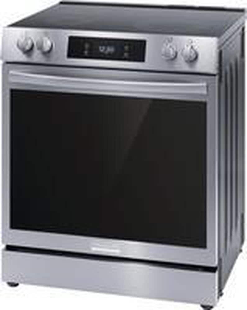 Frigidaire Gallery 30&quot; Front Control Electric Range with Total Convection in Stainless Steel, , large