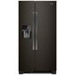 Whirlpool 21.4 Cu. Ft. 33" Wide Side-by-Side Refrigerator in Black Stainless, , large