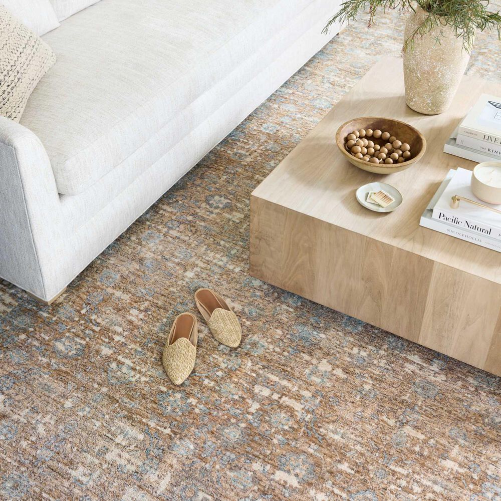 Angela Rose Blake 9&#39; x 13&#39; Sand and Sky Area Rug, , large