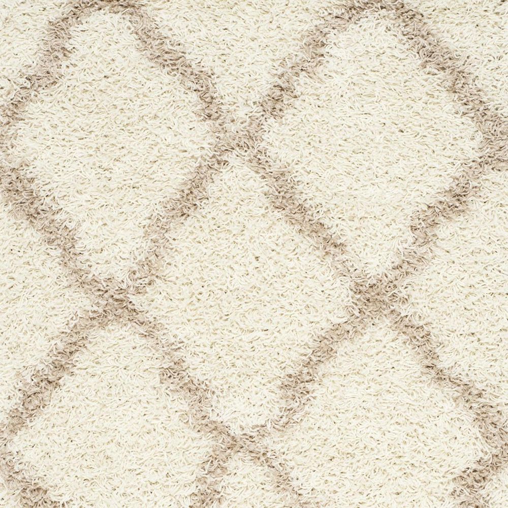 Safavieh Dallas Shag SGD257B-4 4&#39; x 6&#39; Ivory/Beige Area Rug, , large