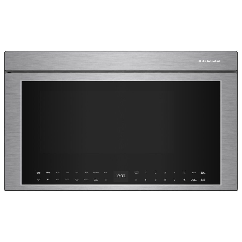 KitchenAid 4pc Kitchen Package with Refrigerator, Range, Microwave, and Dishwasher in Stainless Steel, , large