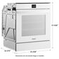 Whirlpool 24" Single Electric Wall Oven with Convection in White, , large