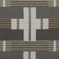 Eastern Accents Enoch 21" x 37" King Pillow Sham in Grigio Smoke and Elio Charcoal, , large