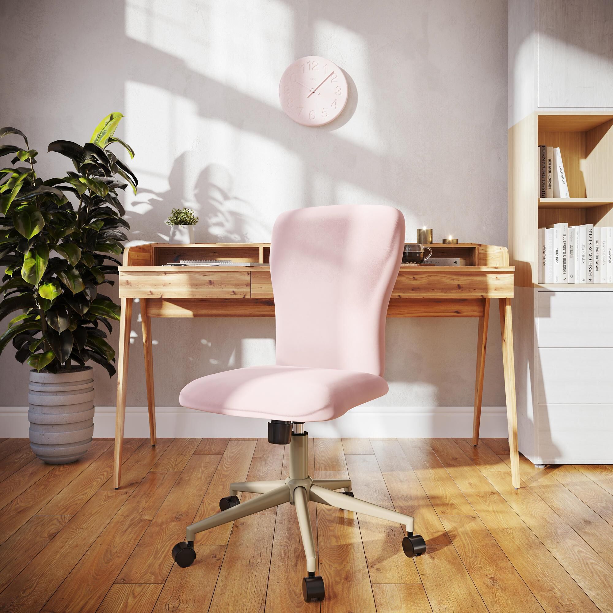 Regal Co. Desk Chair in Blush NFM