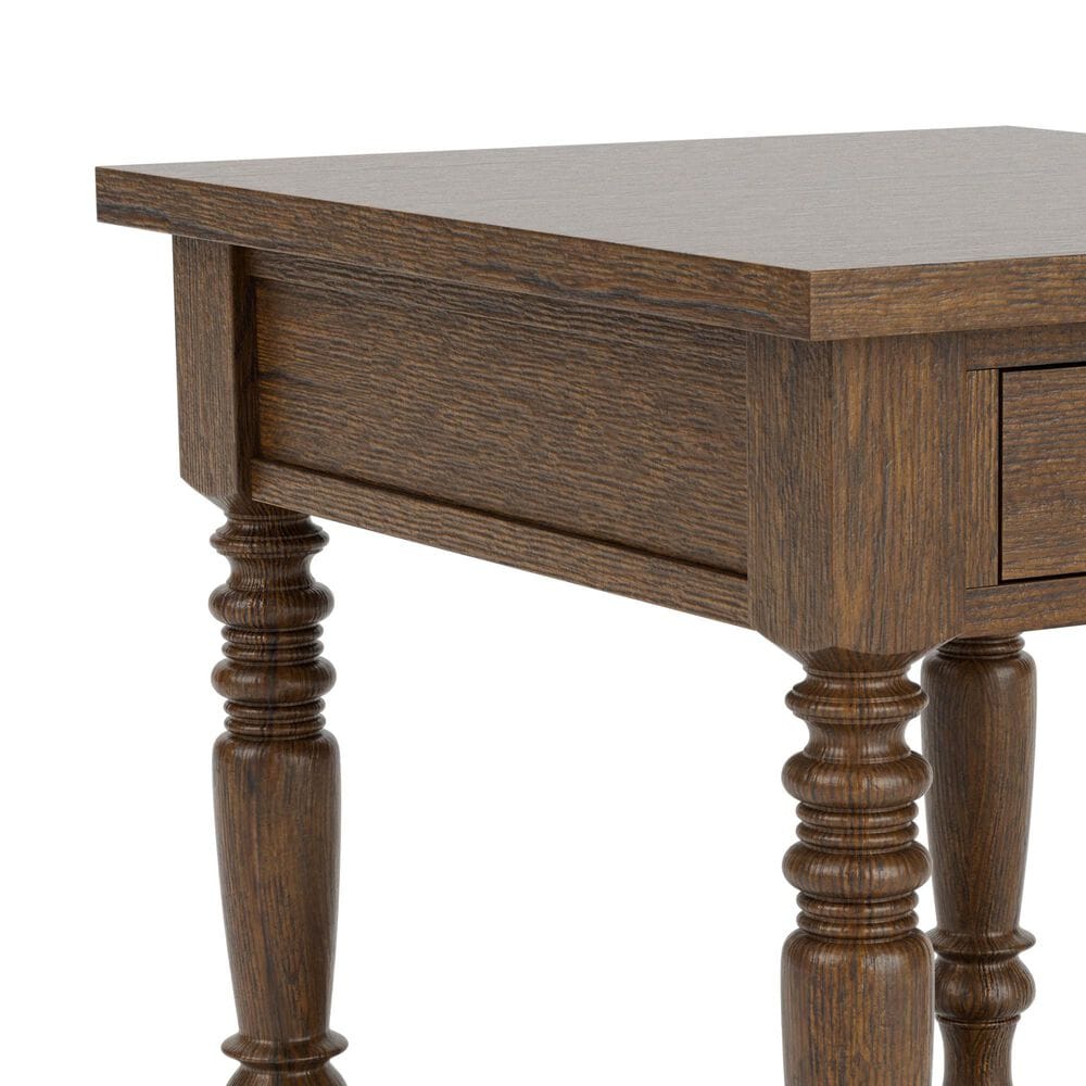 Riverside Furniture Eastlake End Table in Whiskey Oak, , large