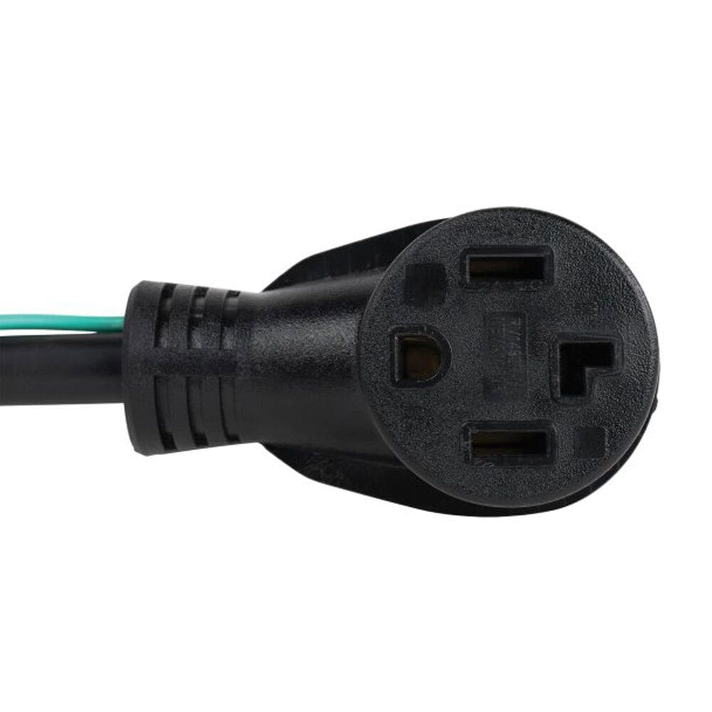 Petra Industries Inc 3-Prong to 4-Prong Dryer Cord Adapter in Black, , large