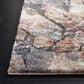 Safavieh Cyrus Shag CYR140F CYRUS SHAG 8" x 10" Grey and Rust Area Rug, , large