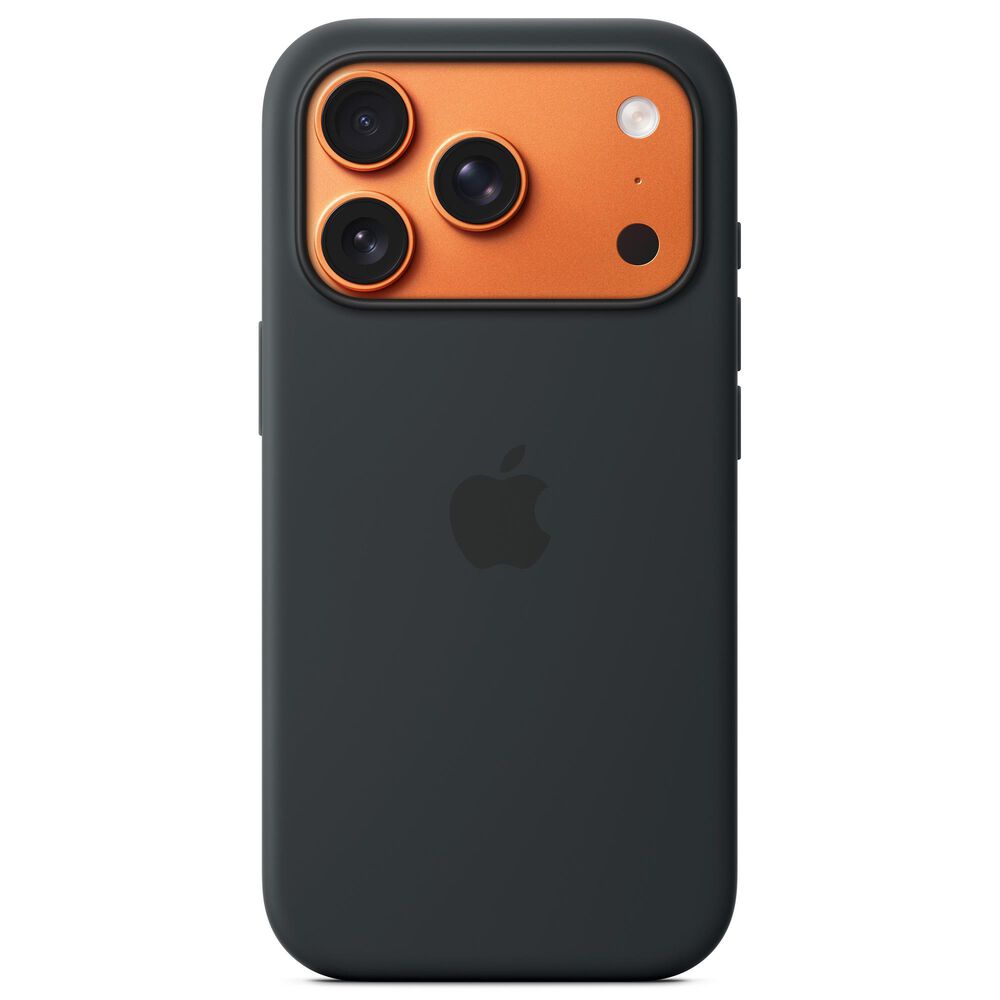 Apple Silicone Case with MagSafe in iPhone 17 Pro in Black, , large