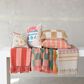 Teak Interiors Happy House 20" x 20" Throw Pillows in Multicolor, , large