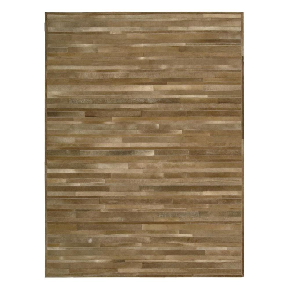 Nourison Prairie PRA1-CK17 5'6" x 7'5" Amber Area Rug, , large