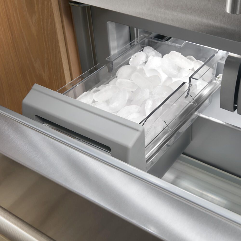 KitchenAid 20.8 Cu. Ft. Built-In French Door Bottom Mount Refrigerator with Platinum Interior in Panel Ready, , large