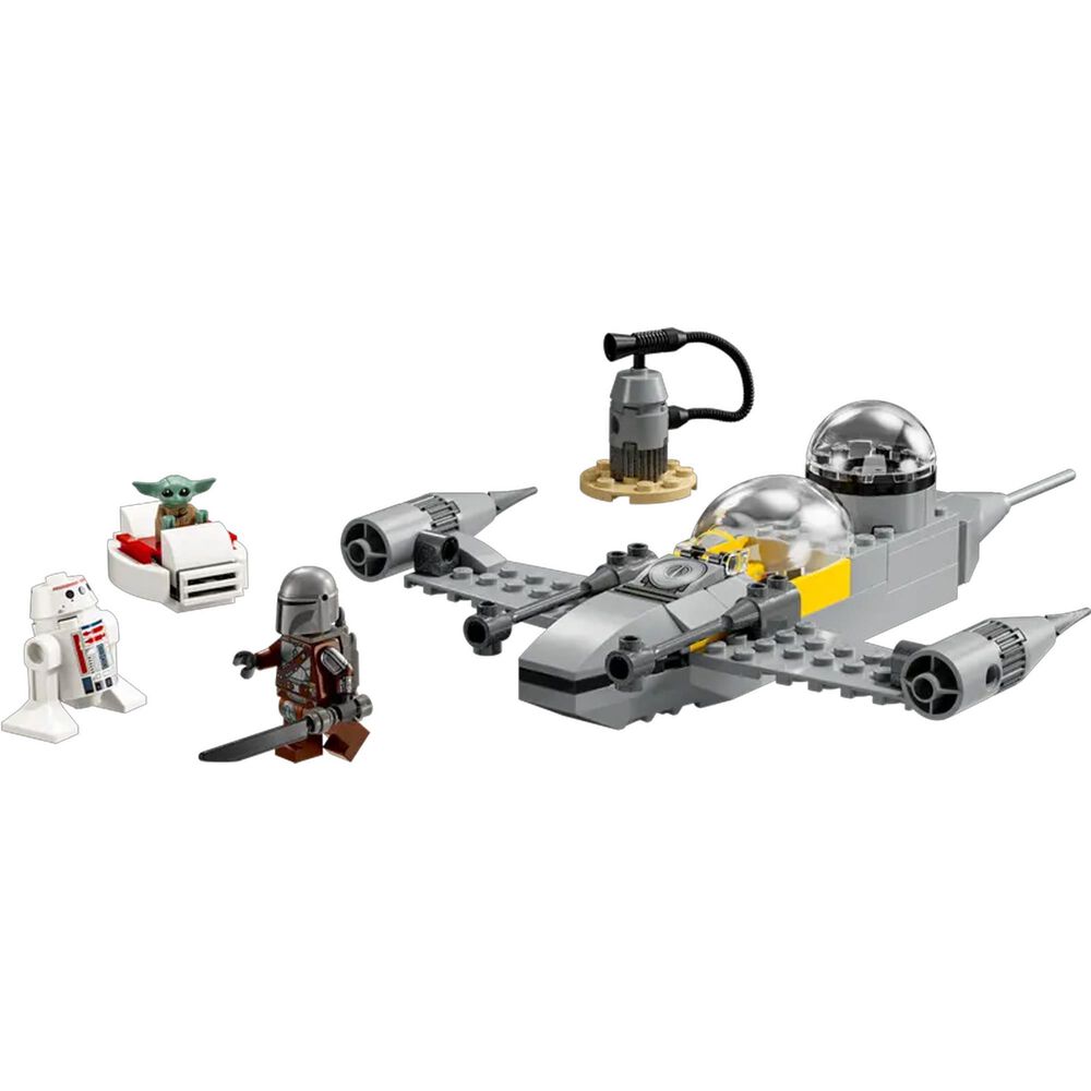 LEGO Star Wars Mando and Grogu&#39;s N-1 Starfighter, , large