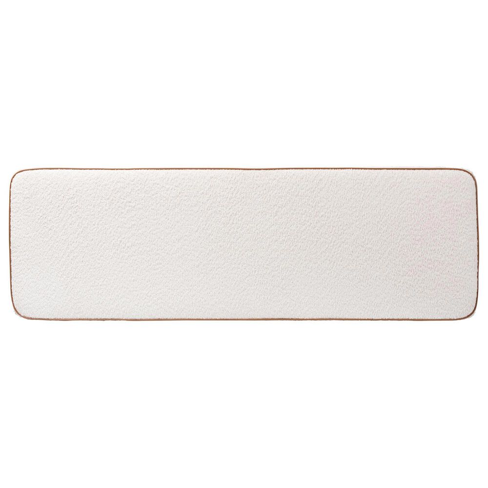 Baxton Studio Belden Boucle Queen Upholstered Panel Headboard in Cream, , large