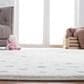 Safavieh Carousel 3"3" x 5"3" Ivory, Grey and Pink Kids Area Rug, , large