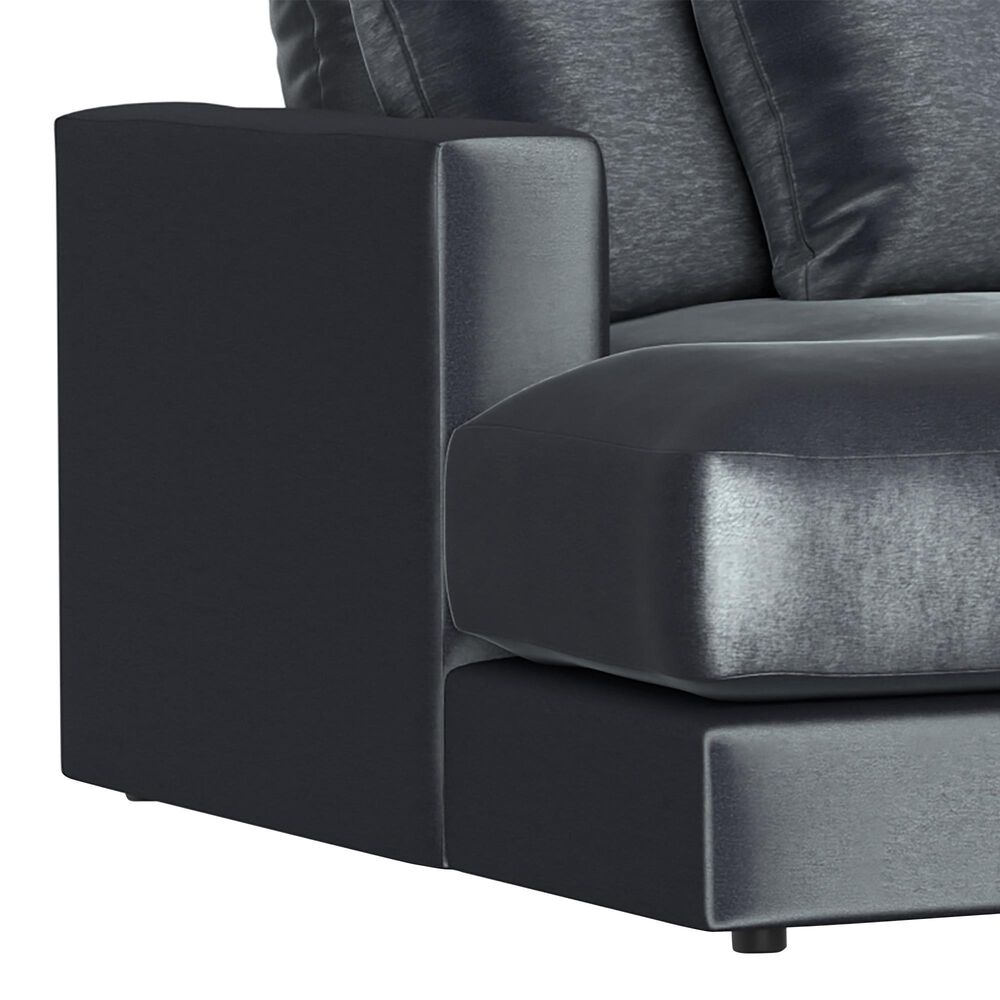 Hartsfield Remington 5-Piece Stationary Right Facing Chaise Sectional in Slate, , large