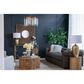 A&B Home Anita Table Lamp with Collapsible Shade in Gold, , large
