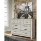 Ashley Bellaby 7 Drawer Dresser in Whitewash, , large