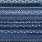 Capel Bayview 0036-470 7" x 9" Oval Twilight Blue Area Rug, , large