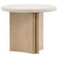 Blue Sun Designs Oja End Table in Natural and Cream, , large