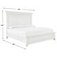 Ashley Kanwyn Queen Panel Bed in Distressed Whitewash, , large