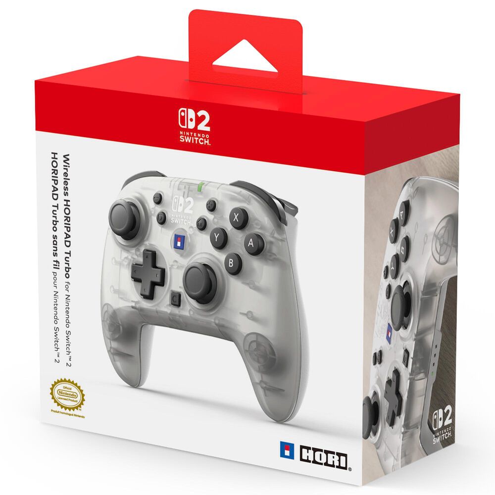 Hori Horipad Turbo (Frost) Wireless Controller for Nintendo Switch 2 in Multicolor, , large