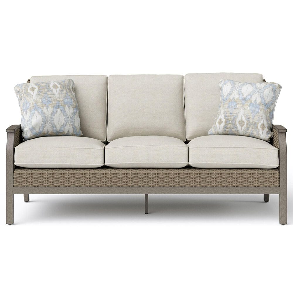 Agio International Trenton Patio Sofa in Ladybug Linen, , large