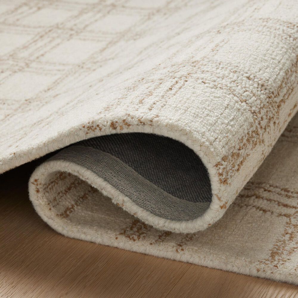 Chris Loves Julia x Loloi Polly 3&#39;6&quot; x 5&#39;6&quot; Cream and Sand Area Rug, , large