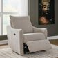 Ashley McBurg Swivel Power Recliner in Taupe, , large