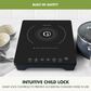 Green Pan Bistro Electrics Induction Cooktop in Black, , large