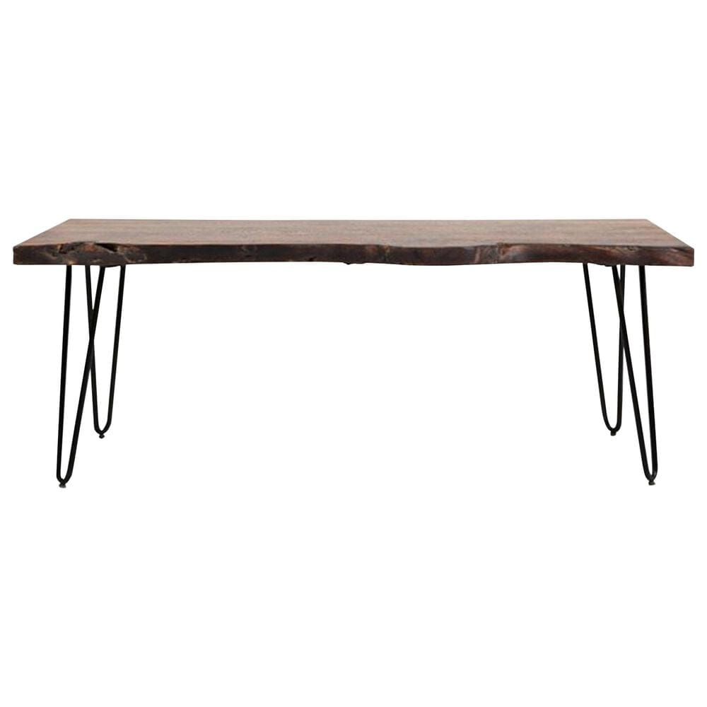 Waltham Nature&#39;s Edge 48&quot; Bench in Chestnut and Black, , large