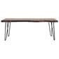 Waltham Nature"s Edge 48" Bench in Chestnut and Black, , large
