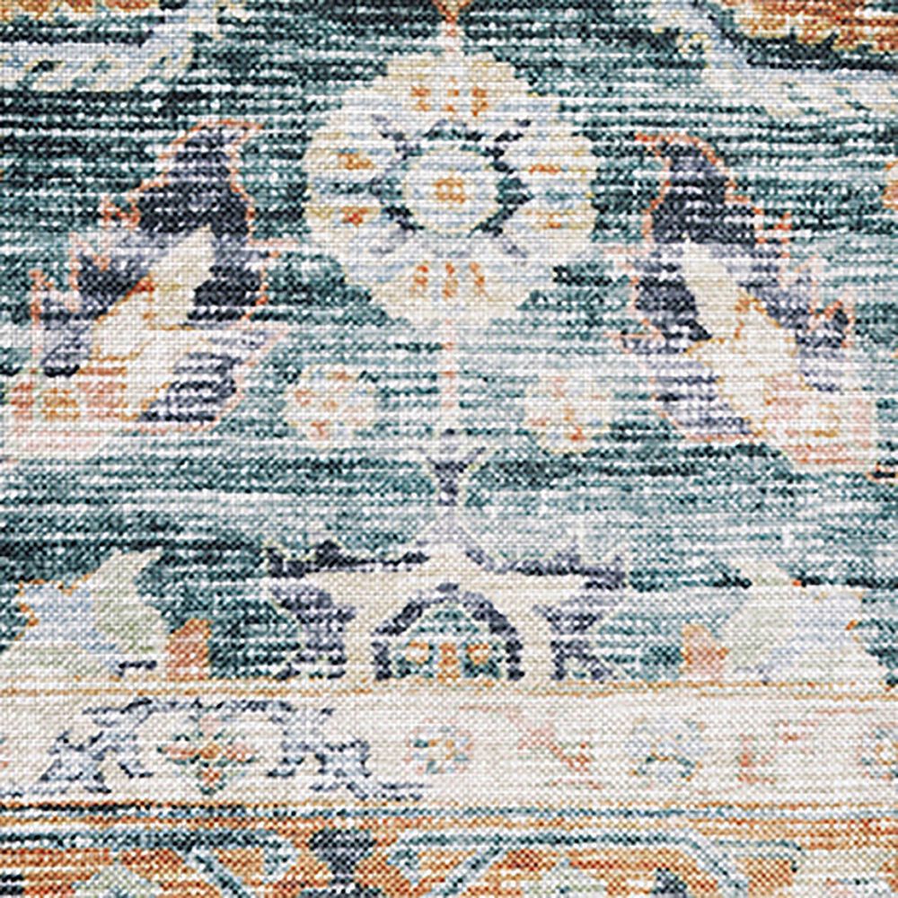 Oriental Weavers Charleston Distressed CHA06 5&#39; x 7&#39; Blue Area Rug, , large