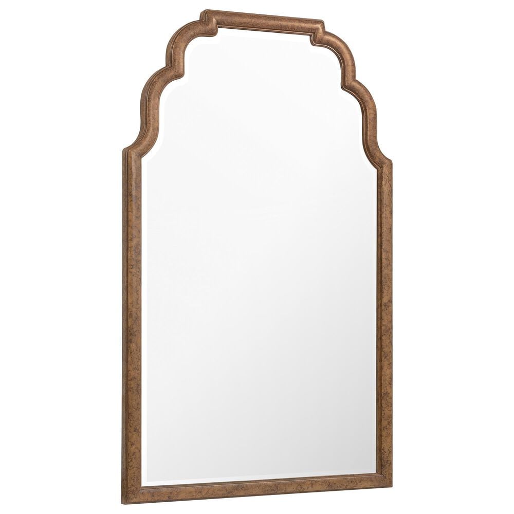 Hooker Furniture Archives Tall Mirror in Mottled Amber, , large