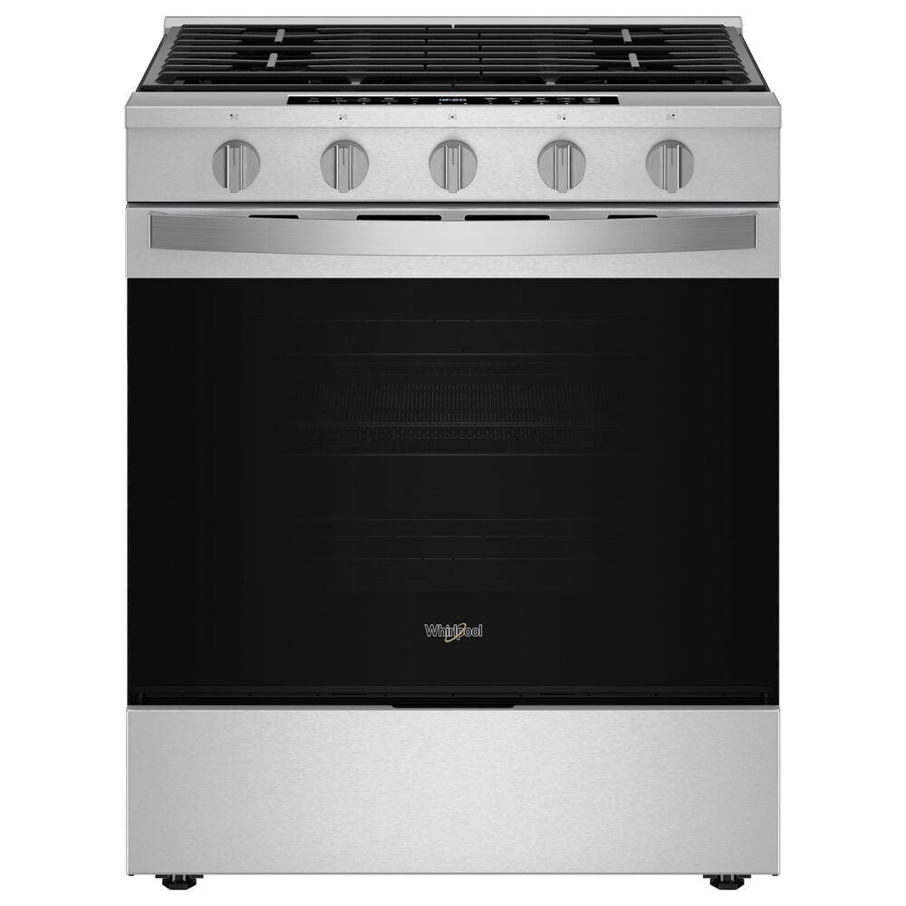 Whirlpool 5.0 Cu. Ft. Slide-In Gas Range in Stainless Steel, , large