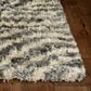 Kas Oriental Rugs Merino Waves 5"3" x 7"7" Charcoal Area Rug, , large
