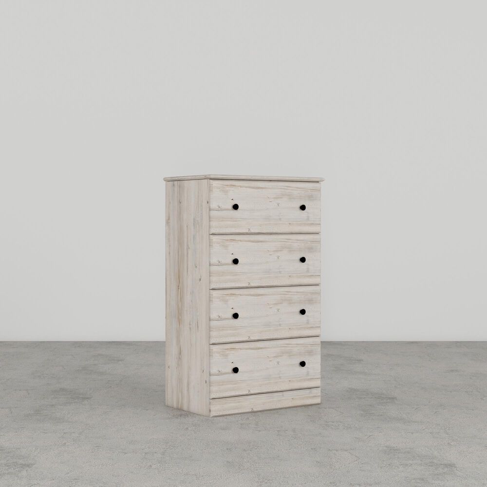 Lemoore Essentials 32" 4-Drawer Chest in Frosted Pine, , large