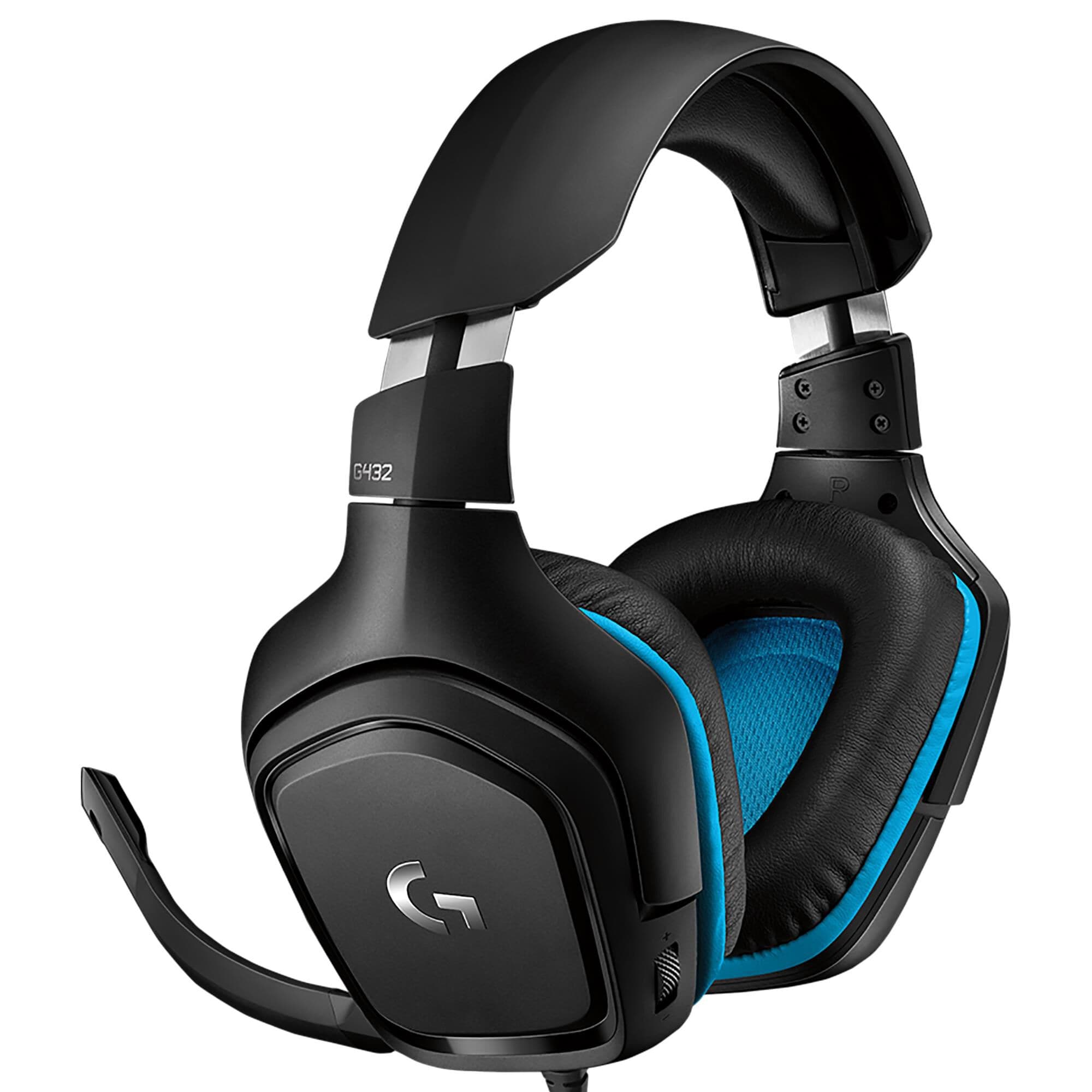 Logitech 7.1 Surround Gaming Headset in Black and Blue Nebraska